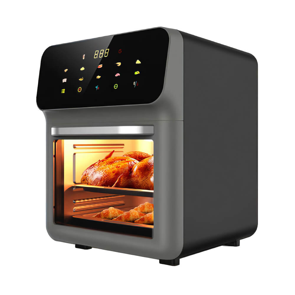 15L Air Fryer Oven – 1850W Convection Toaster Oven with 10 Cooking Modes & LED Touch Panel