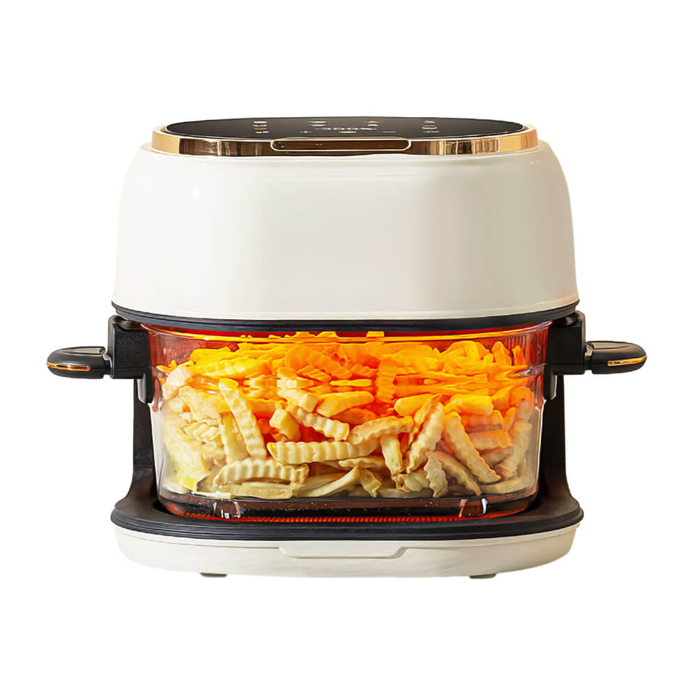 4.2QT Visible Air Fryer Smokeless Oil Free 10-Presets Smart Touch 1350W